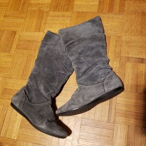 Solanz Shelby Suede Boot, Grey